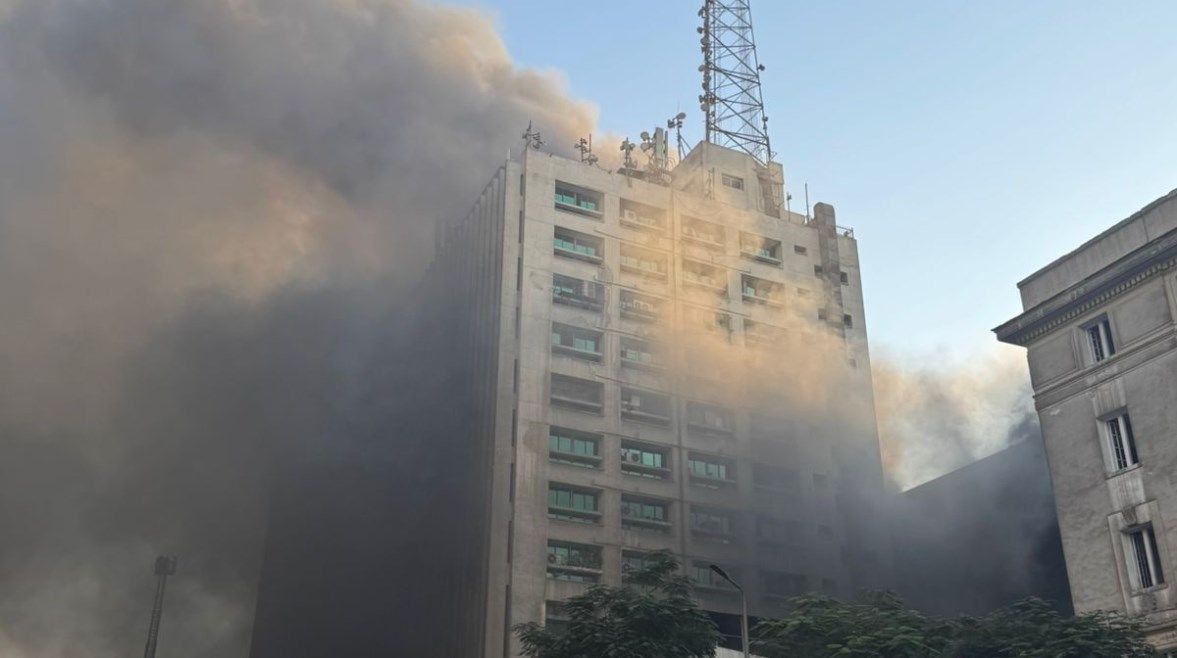عاجل: أول تعليق من محافظة القاهرة على حريق سنترال رمسيس