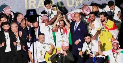 دهوك بطلاً لكأس العراق