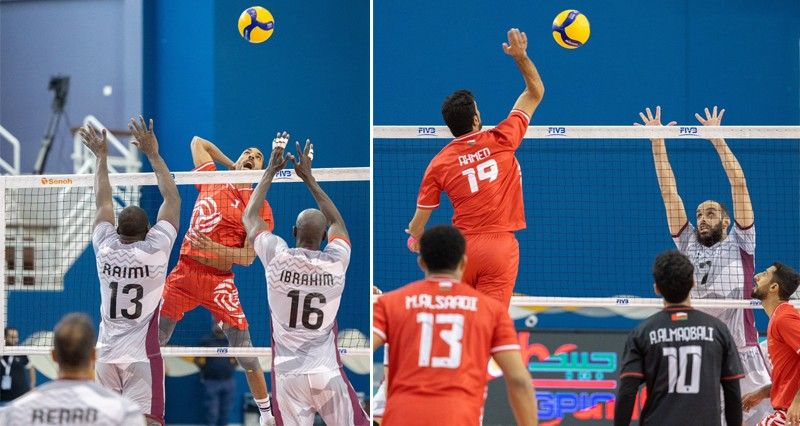 منتخب الطائرة يتعثر أمام قطر وتفوق المنتخب الكويتي على نظيره السعودي