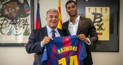 برشلونة يعلن صفقة راشفورد