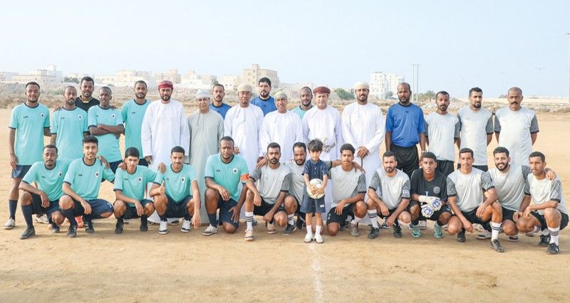 انطلاق منافسات بطولة فريق الشباب بولاية صور