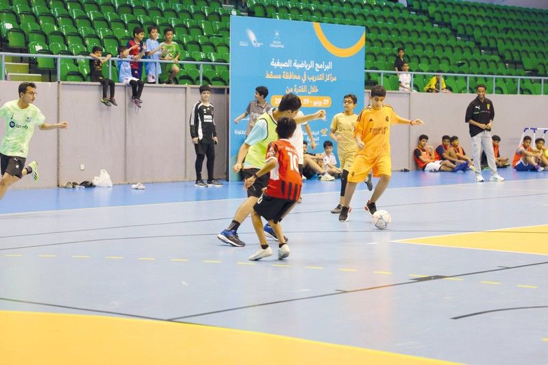 البرامج الصيفية الرياضية تحتضن الناشئة وتساهم فـي رفع الوعي المجتمعي