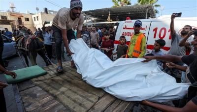 أخبار اليمن : 637 شهيداً ومصاباً في غزة خلال 24 ساعة