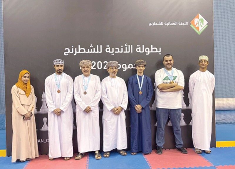 نادي نخل يحقق مراكز متقدمة فـي بطولة الشطرنج للأندية