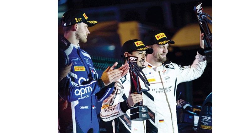 الفيصل الزبير يحقق المركز الثاني فـي السباق الأول والرابع فـي السباق الثاني