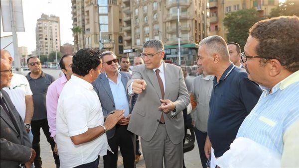 محافظ الجيزة يتفقد موقع أعمال مشروع دعم محطة مياه جزيرة الدهب بمصادر تغذية كهربائية إضافية