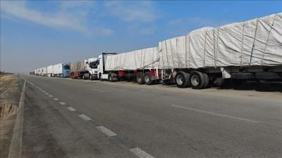 أخبار اليمن : الاحتلال يمنع دخول 6600 شاحنة إغاثية لغزة