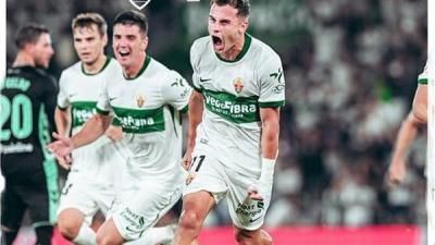 التعادل يحسم مواجهة إلتشي وبيتيس