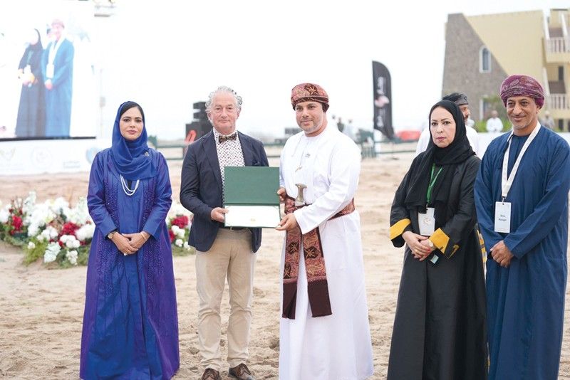 ختام منافسات كأس ظفار الدولي لجمال الخيل العربية بولاية مرباط