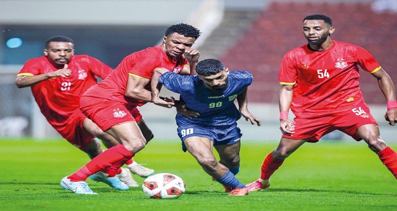 بهلاء يكسب صور بهدفين نظيفين و تعادل ظفار والنصر فـي كأس جيتور لكرة القدم