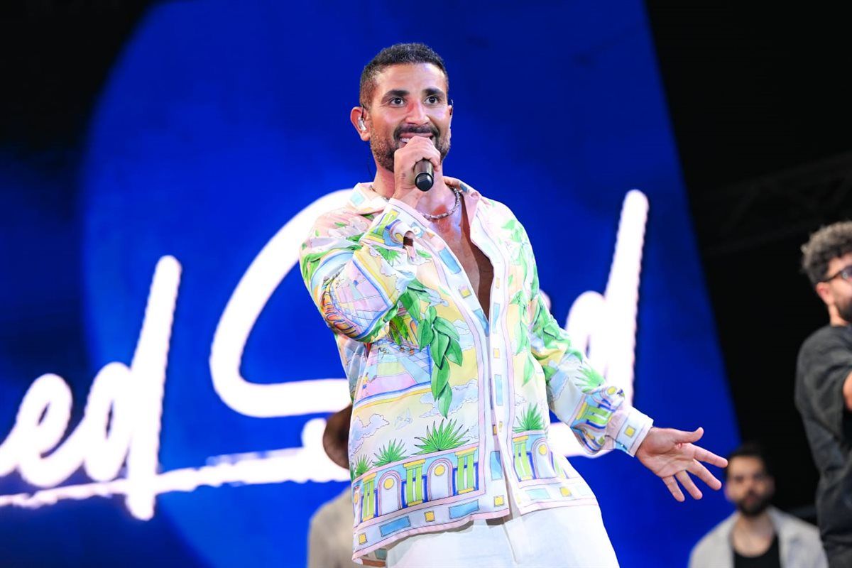 بالصور.. أحمد سعد و"ديسكو مصر" يتألقون بحفل ضخم في مارينا بحضور فيفي عبده ونجوم الفن والإعلام