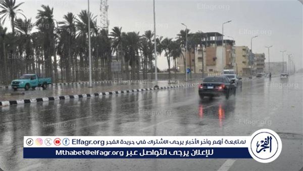أمطار غزيرة على منطقة عسير