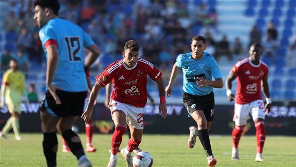 غزل المحلة يفرض التعادل على النادي الأهلي في مباراة الفرص الضائعة