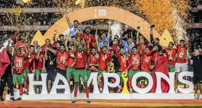المغرب بطلاً لكأس أمم إفريقيا للمحليين