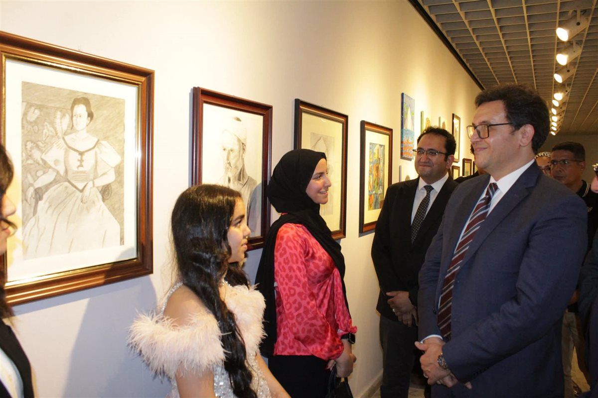 وزير الثقافة يفتتح المعرض السنوي العاشر لفصول الرسم بمركز تنمية المواهب معلنًا انضمام 75 موهبة تشكيلية للساحة الفنية