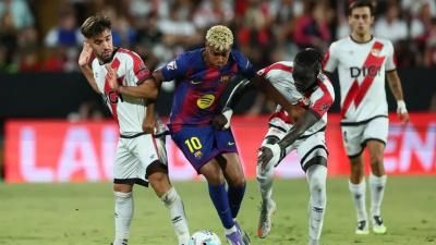برشلونة ينجو من الخسارة أمام فايكانو
