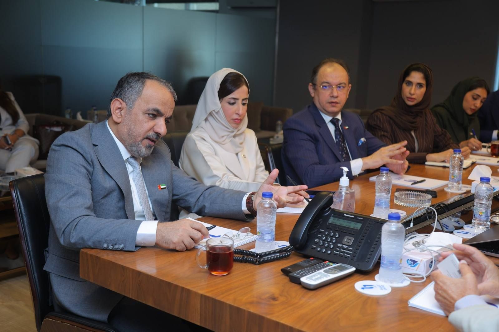الشركة المتحدة تستقبل وفداً رفيع المستوى من المكتب الوطني للإعلام بالإمارات