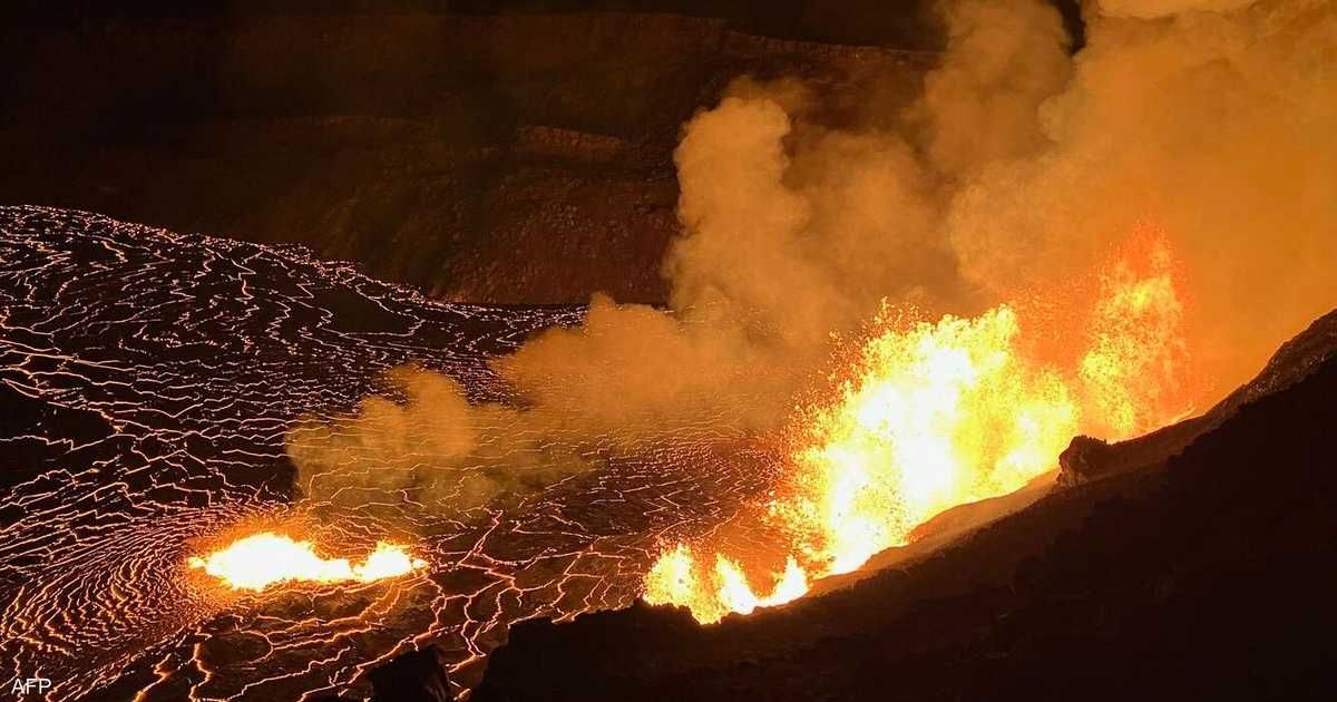 العالم اليوم - حمم بارتفاع 100 متر.. بركان هاواي مستمر بالقذف