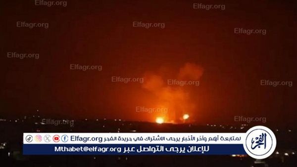 انفجار كبير قرب مطار دمشق الدولي جنوب العاصمة السورية