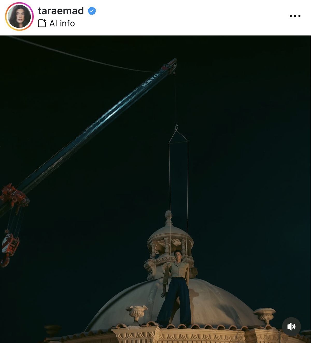تارا عماد تشارك جمهورها صور من كواليس فيلم “درويش"