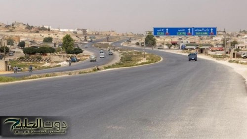 استهداف مركبة مدنية بطائرة مسيرة قرب مطار حلب