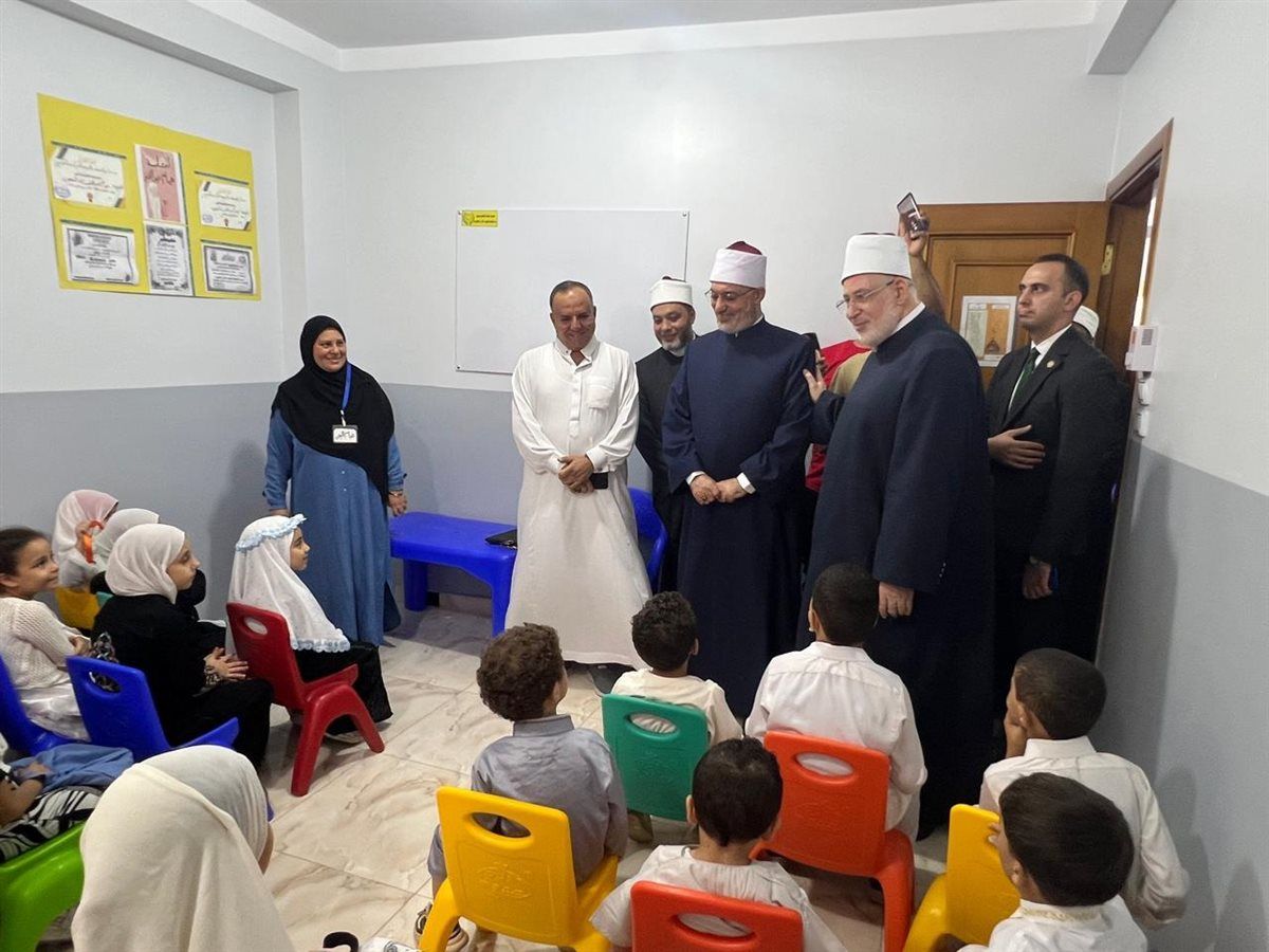 وكيل الأزهر ومفتي الجمهورية يفتتحان دارًا لتحفيظ القرآن الكريم بقرية مجول بالغربية