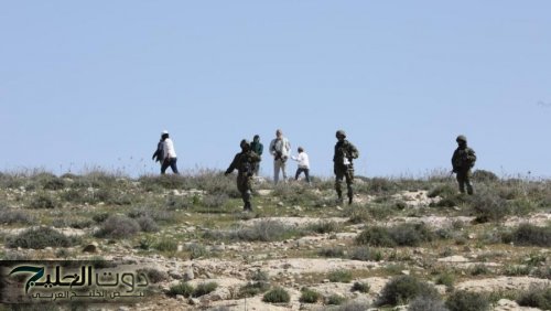 مواجهات مع الاحتلال جنوب نابلس وإصابة فلسطيني