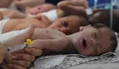 يونيسف: آلاف الأطفال بغزة مهددون بالموت