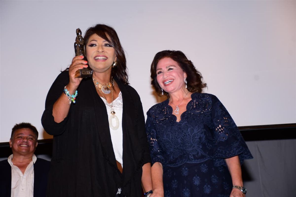 انطلاق مهرجان بردية السينمائى دورة وحيد حامد بحضور إلهام شاهين وهالة صدقى..صور
