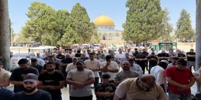 40 ألفاً أدوا صلاة الجمعة بالأقصى