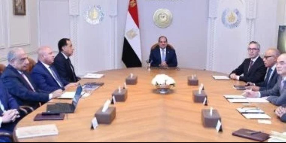 الرئيس السيسى يؤكد أهمية التعاون مع "سكاتك" و"صنجرو" لتعزيز الاستثمارات الأجنبية
