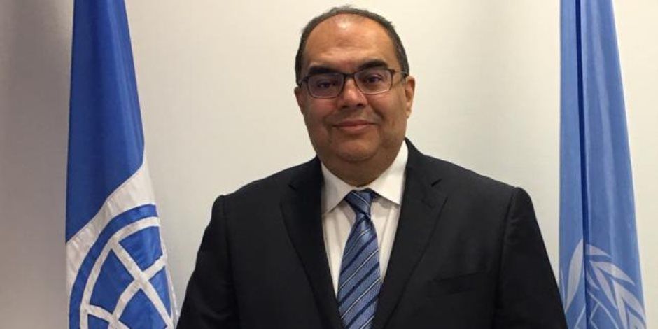 المسلماني يستقبل محمود محيى الدين قبيل بدء صالون ماسبيرو الثقافي