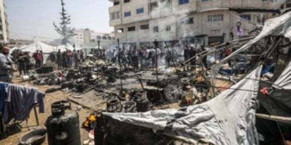 منذ قليل .. 7 شهداء فى قصف إسرائيلى استهدف حى تل الهوى بمدينة غزة