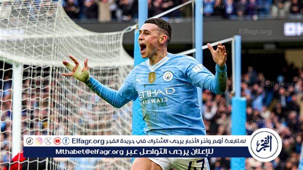 ديربي الغضب.. فودين يفتتح التسجيل للسيتي في مرمى مانشستر يونايتد