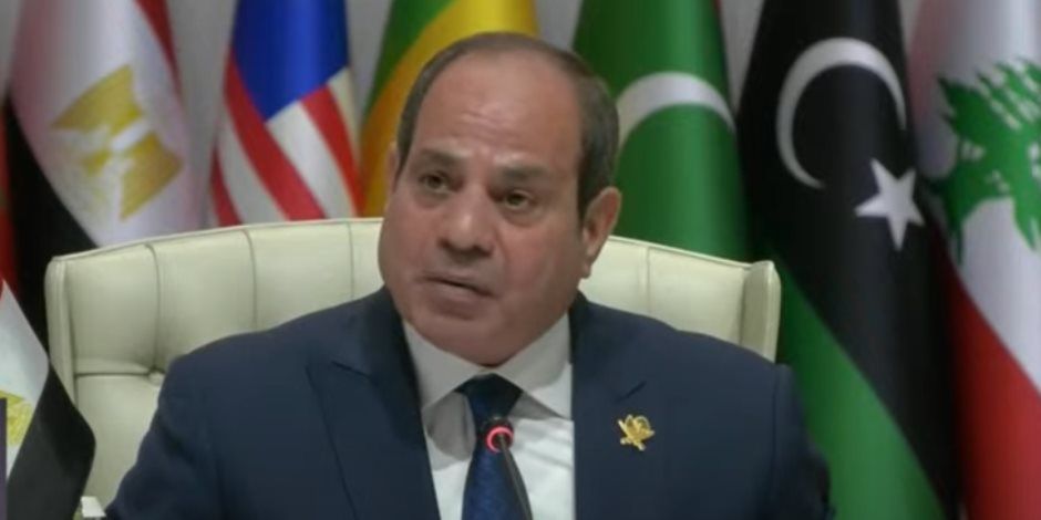 الرئيس السيسى: سلوك إسرائيل المنفلت يدفع المنطقة نحو دوامة خطيرة من التصعيد ولن نقبل به