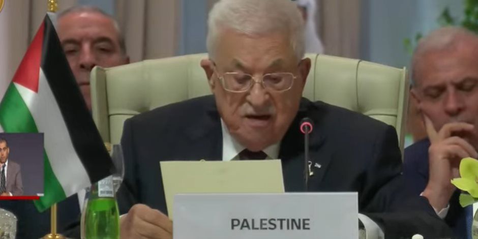 الرئيس الفلسطيني : نشيد بجهود مصر وقطر لوقف الحرب على قطاع غزة