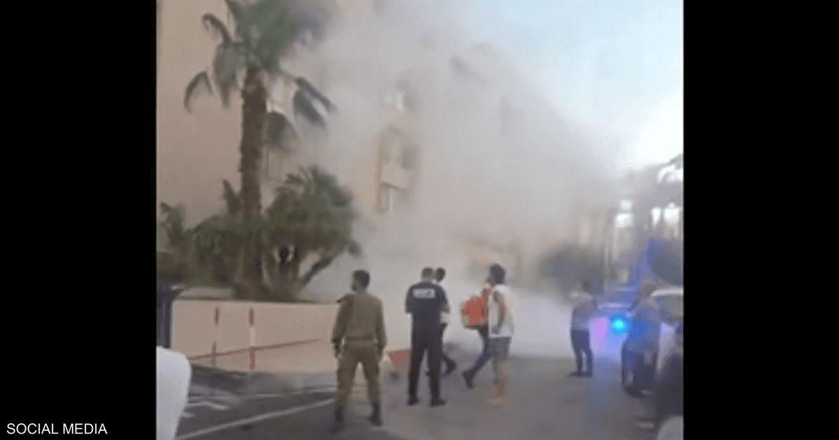 العالم اليوم - فيديو.. سقوط مسيّرة أطلقت من اليمن بمنطقة الفنادق في إيلات