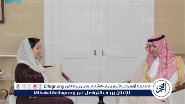 سفيرة المملكة لدى الولايات المتحدة تستقبل رئيس هيئة الطيران المدني