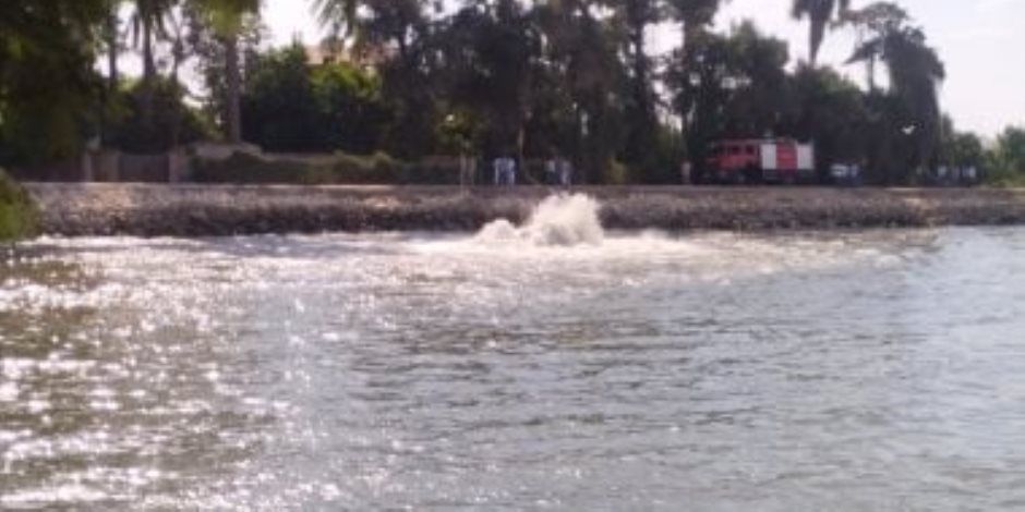 انفجار خط غاز في بحر مويس ببنها.. فيديو