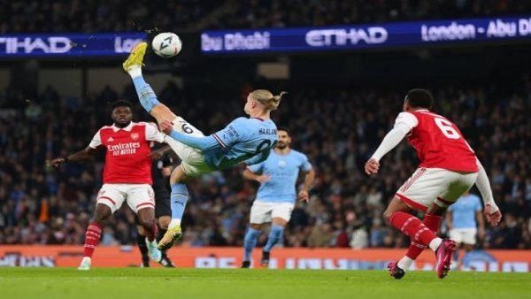 تشكيل مباراة مانشستر سيتي وآرسنال في الدوري الإنجليزي