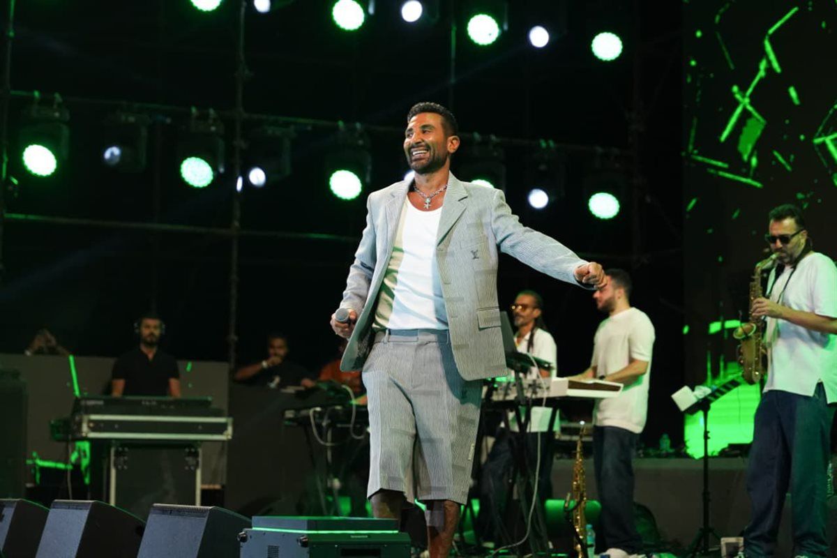 بـ "سبب فرحتي".. أصالة وأحمد سعد يتألقان باحتفالية اليوم الوطني السعودي بمهرجان مراسي