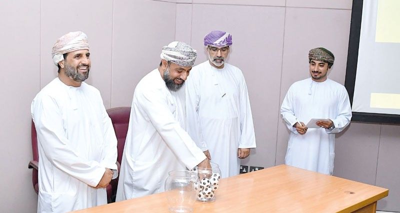 سحب قرعة بطولة وزارة الصحة التاسعة لكرة القدم