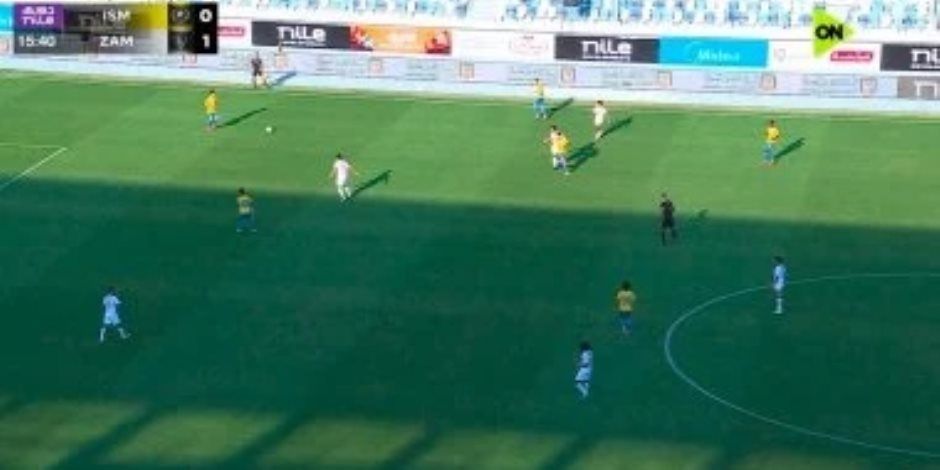 الزمالك ينهى الشوط الأول متقدمًا على الجونة