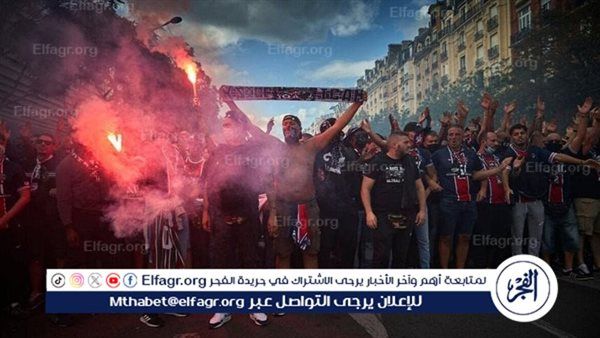 جماهير سان جيرمان تهاجم وفد برشلونة في باريس