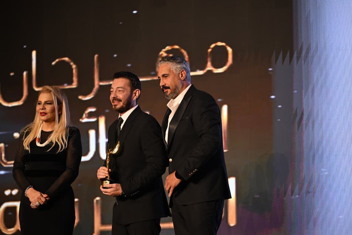 لقطات من حفل تكريم النجوم في الدورة الـ 16 بمهرجان الفضائيات العريية