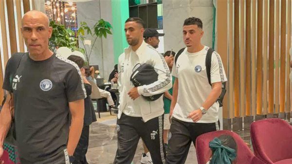 بعثة بيراميدز تغادر فندق الإقامة بجدة نحو ملعب الإنماء لمواجهة الأهلي السعودي في كأس الإنتركونتيننتال