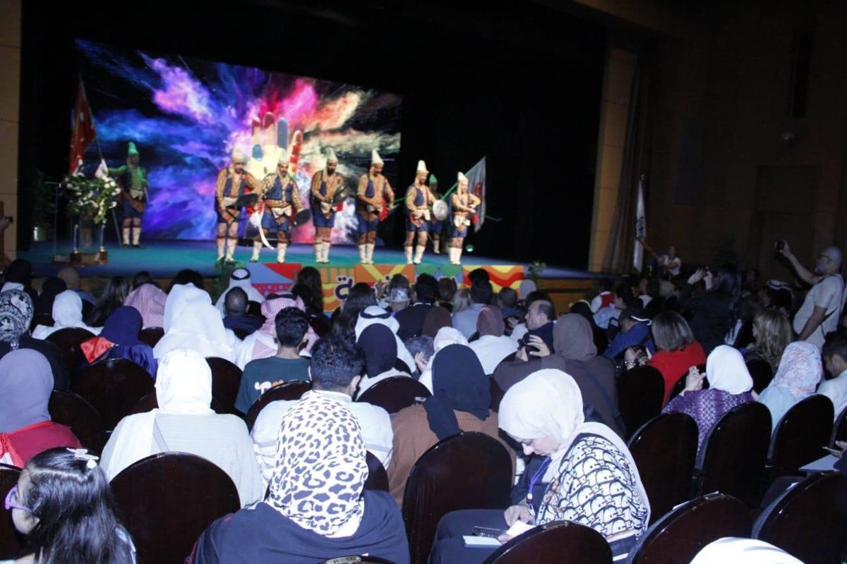 ختام متلقى أولادنا الدولى التاسع يتلون بالفرحة فى الاوبرا