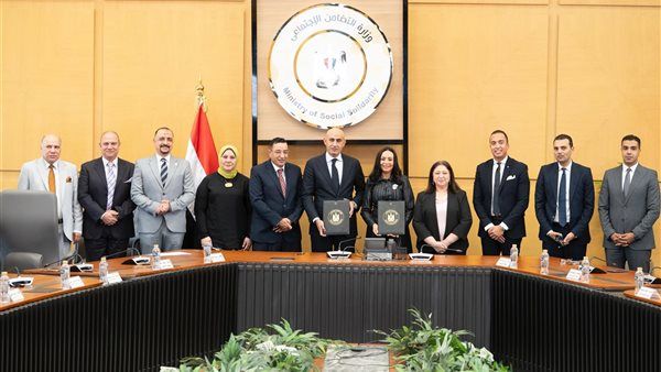 وزيرا التضامن الاجتماعي والتربية والتعليم يوقعان بروتوكول تعاون لإقامة مجمع مدارس بالمرج ومؤسسة الزكاة