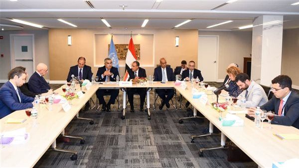 ‎وزير الخارجية يلتقي قيادات اللجنة اليهودية الأمريكية على هامش أعمال الجمعية العامة للأمم المتحدة