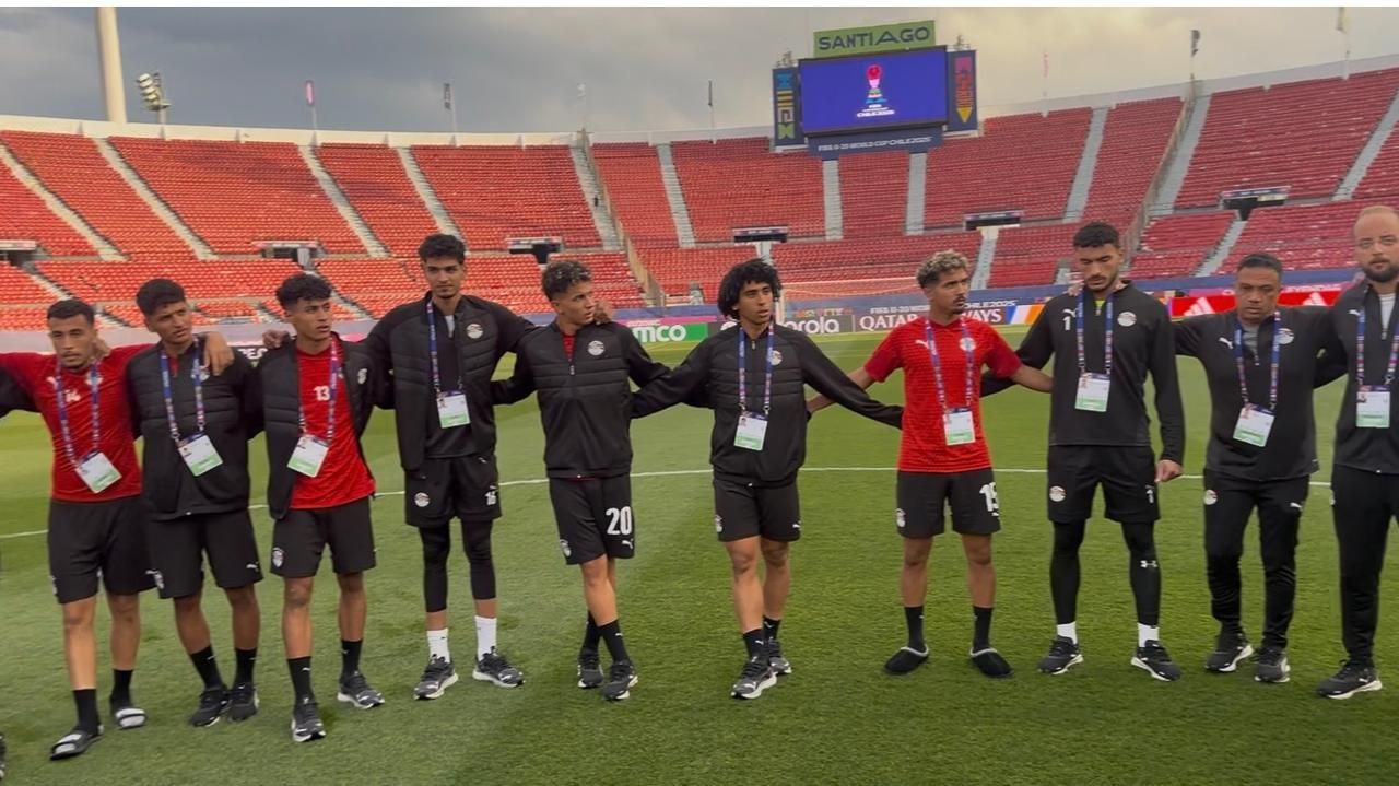 نشاط كبير في المران الرئيسي لمنتخب الشباب قبل لقاء اليابان فى كأس العالم
